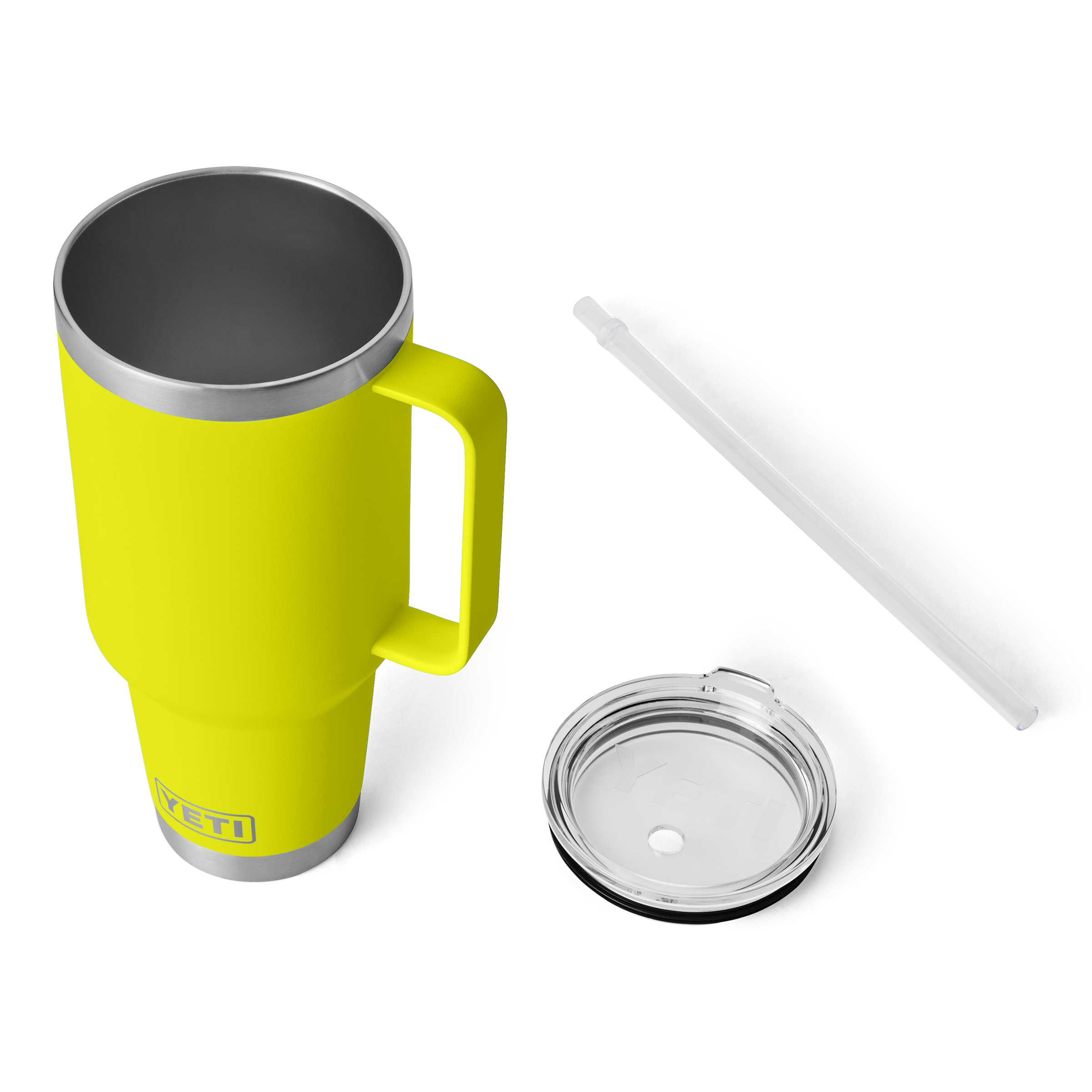 Yeti Rambler 35 Oz Straw Mug Firefly Yellow