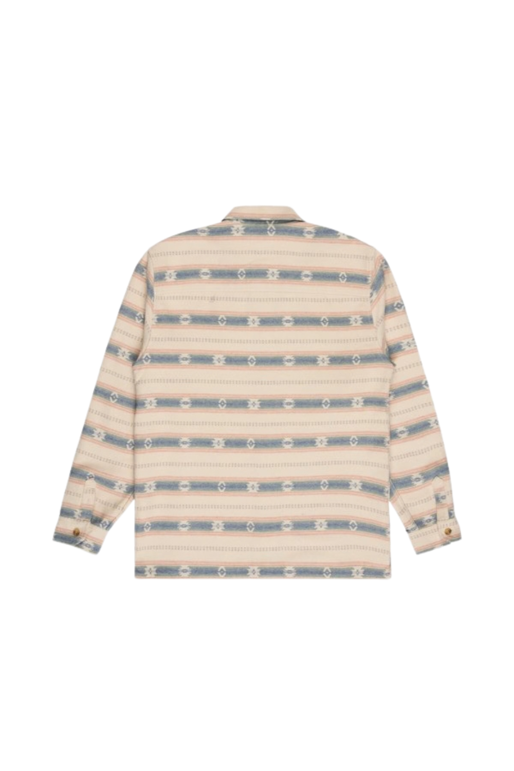 Billabong Offshore Jacquard Mens Flannel Shirt Oatmeal