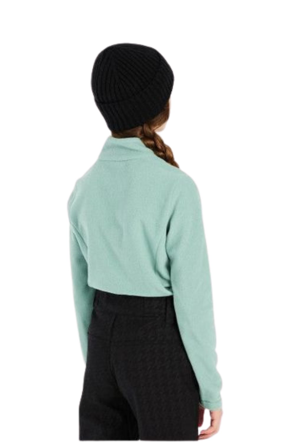 Protest Mutey Junior 1/4 Zip Top Green Baygreen