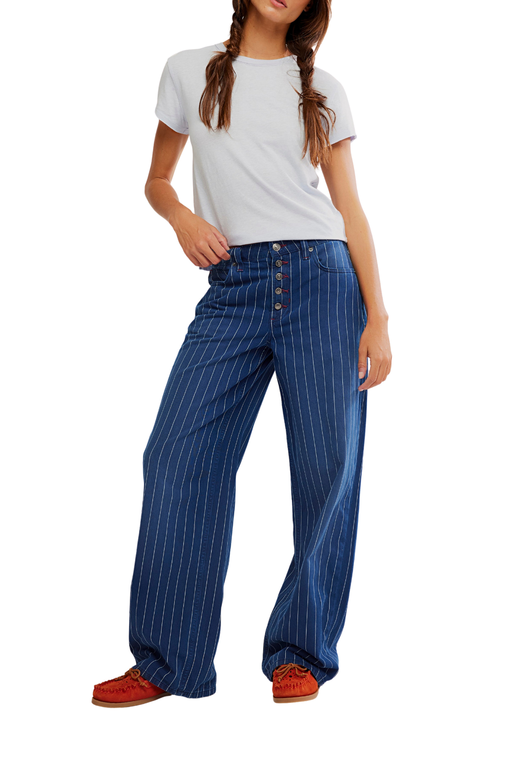 Free People Nova Womens T-Shirt Country Tide