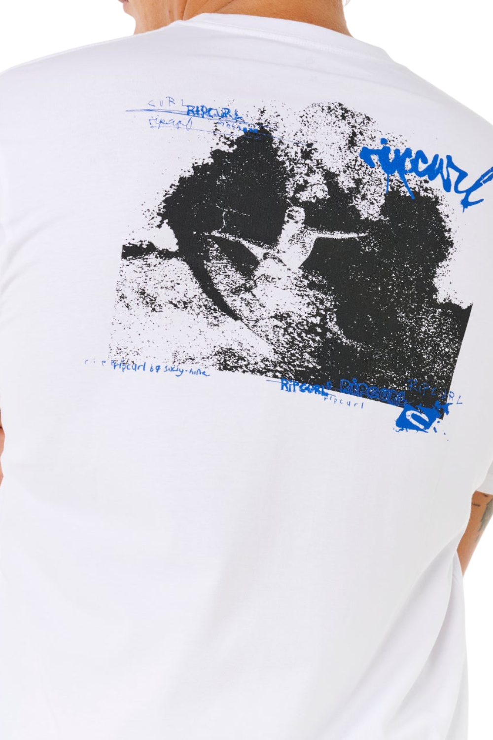 Rip Curl Inner Visions Hack Mens T-Shirt White