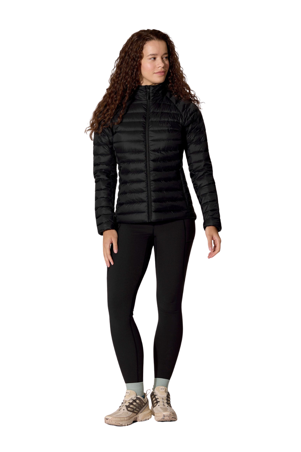 Rab Microlighter Womens Down Jacket Black