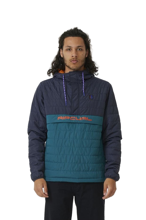 Rip Curl Search Anorak Puffer Purple Night