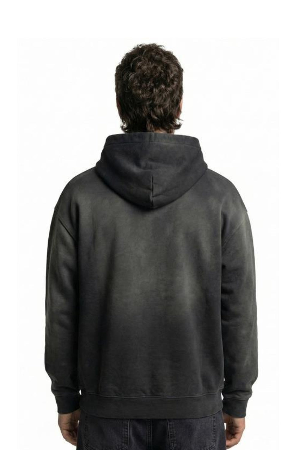 BamBooBay Hanko Stamp Mens Hoddie Shadowed Black