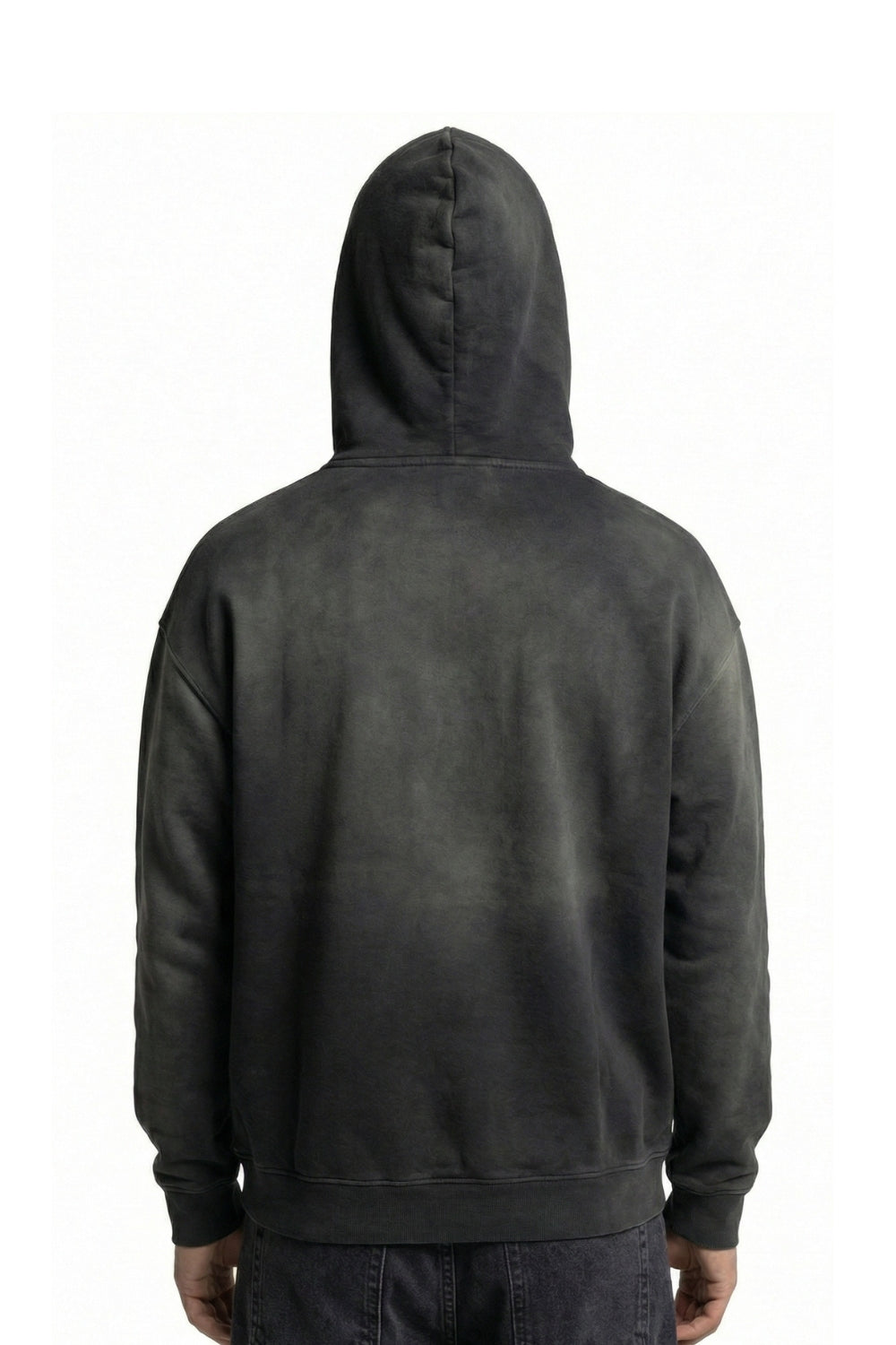 BamBooBay Hanko Stamp Mens Hoddie Shadowed Black