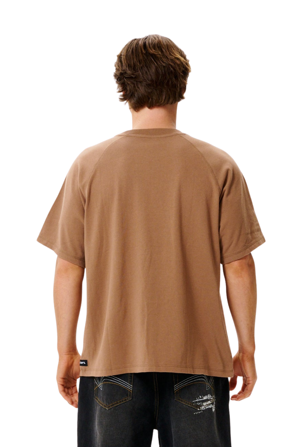 Rip Curl Inner Visions Flogged Mens T-Shirt Mocha