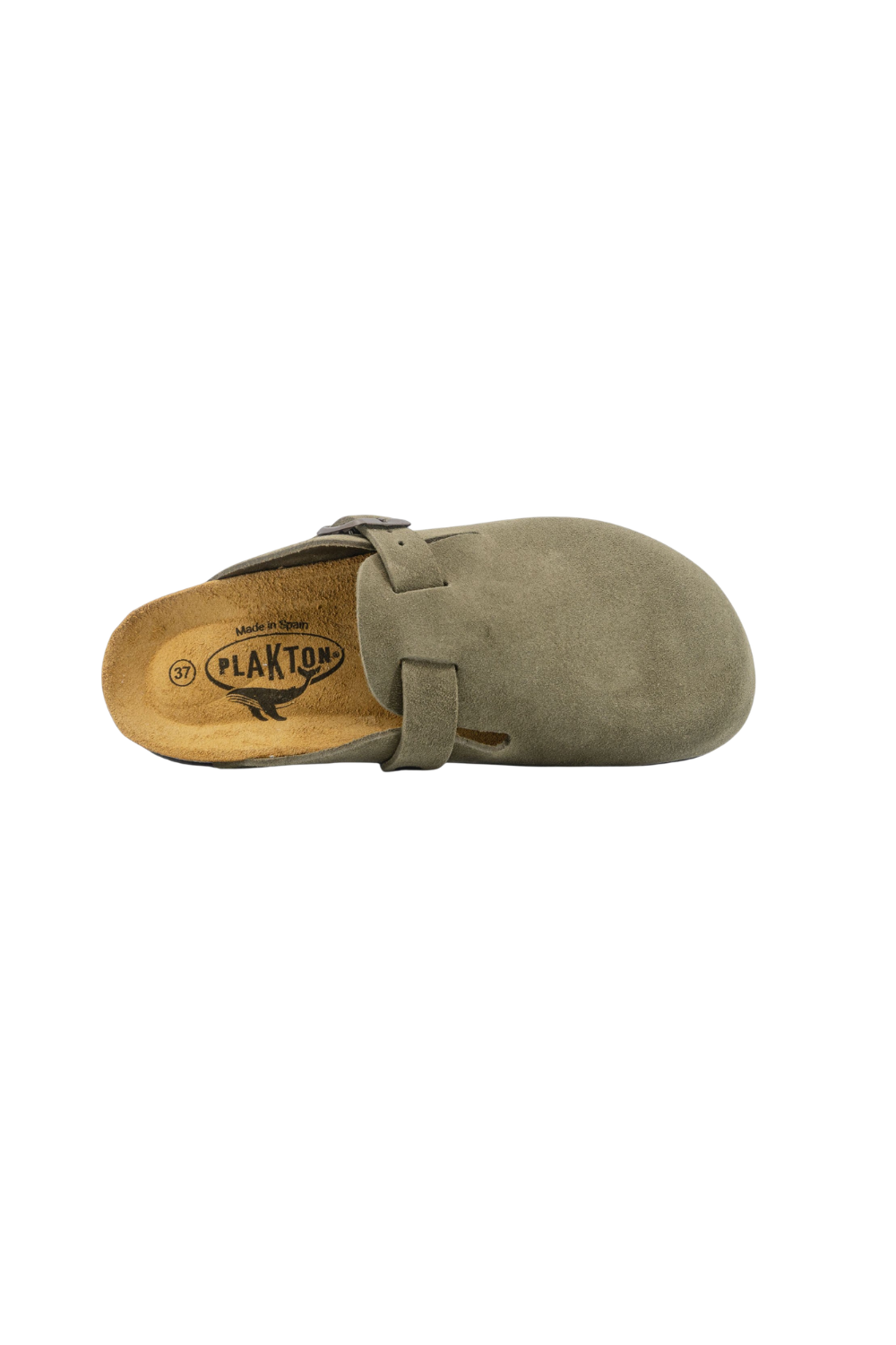 Plakton Blogg Afelpado Womens Clog Light Kaki