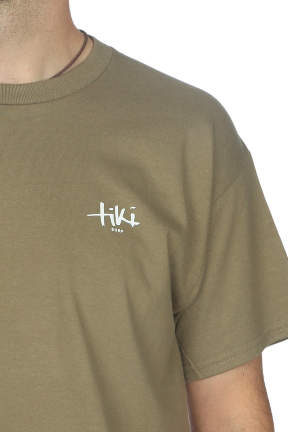Tiki Corp T-Shirt Olive Green