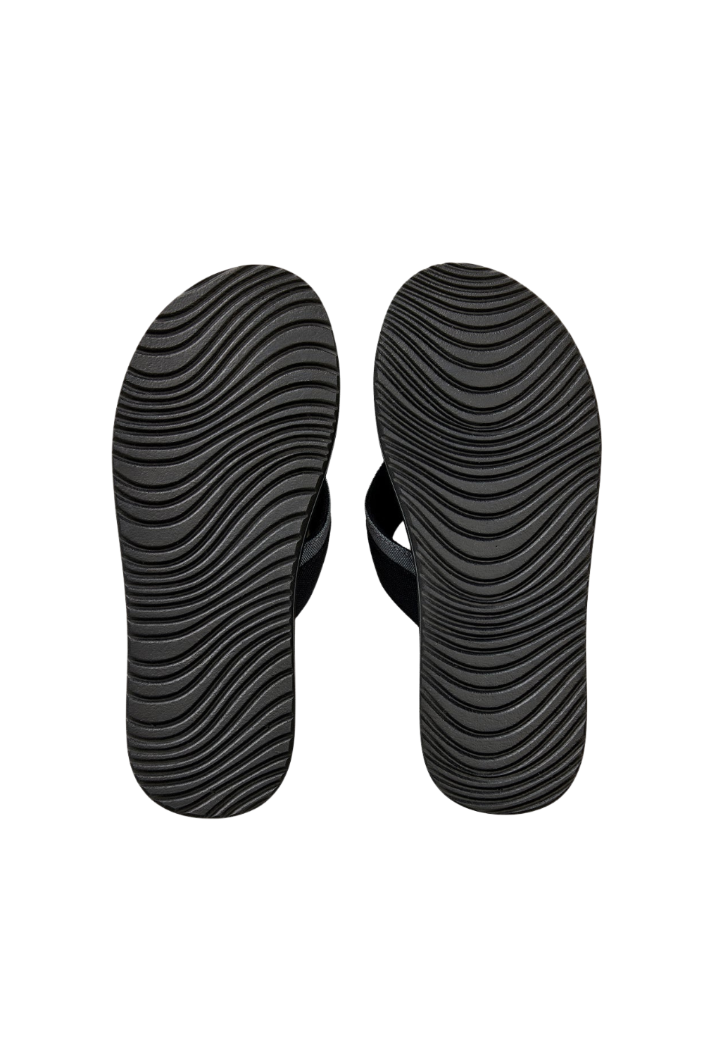 Rip Curl Reactor 2.0 Bloom Mens Open Toe Flip Flops Black
