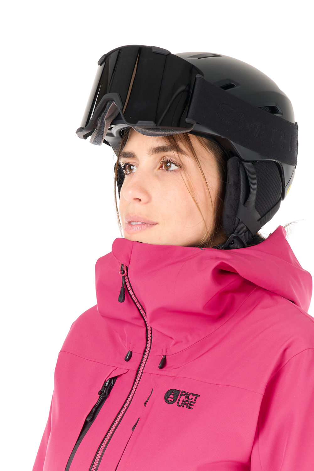 Picture Exa Womens Ski & Snowboard Jacket Beetroot Powder