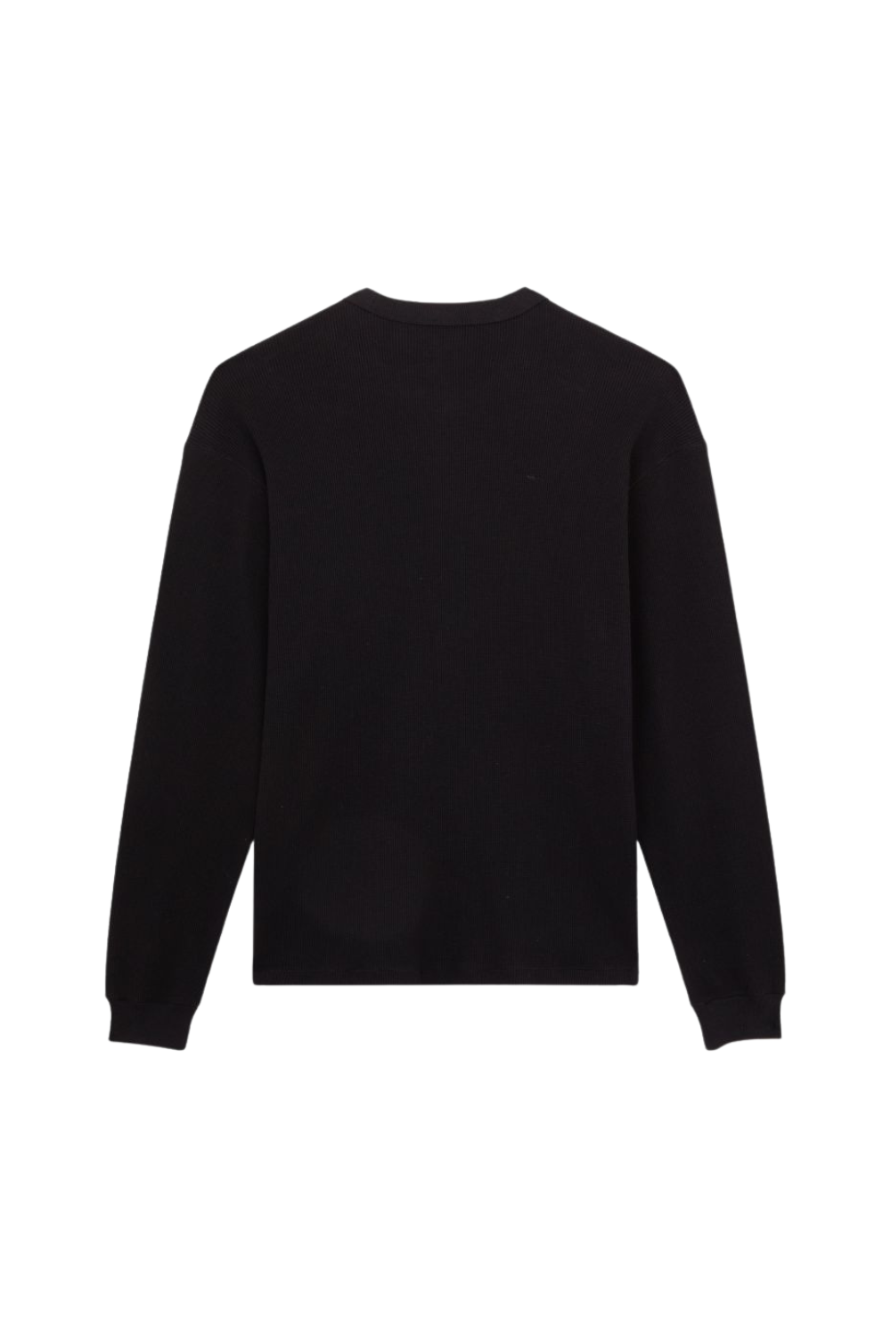 Dickies Heavy Weight Waffle Long Sleeve T-Shirt Black
