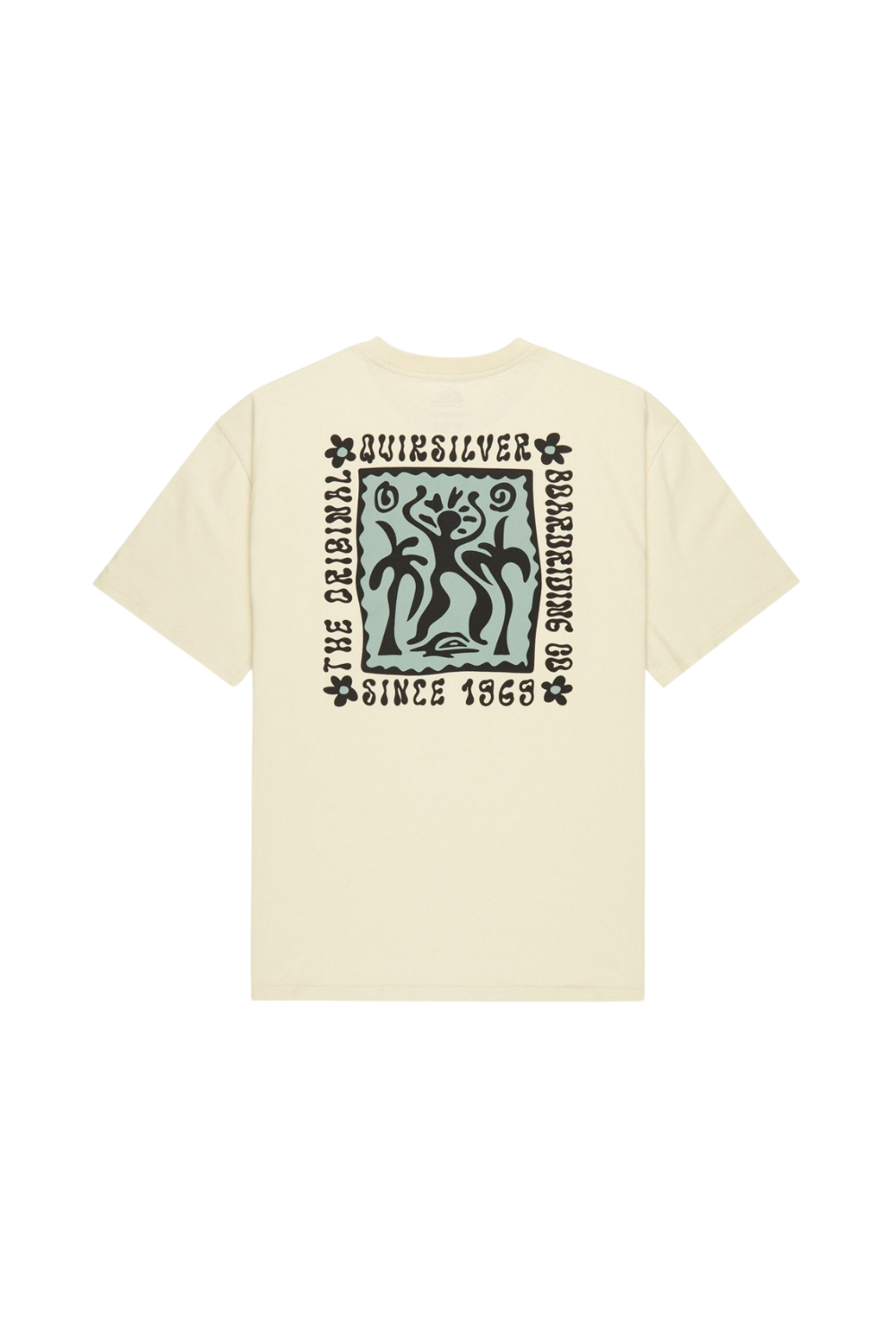 Quiksilver Serenity Splash Mens T-Shirt Bone White
