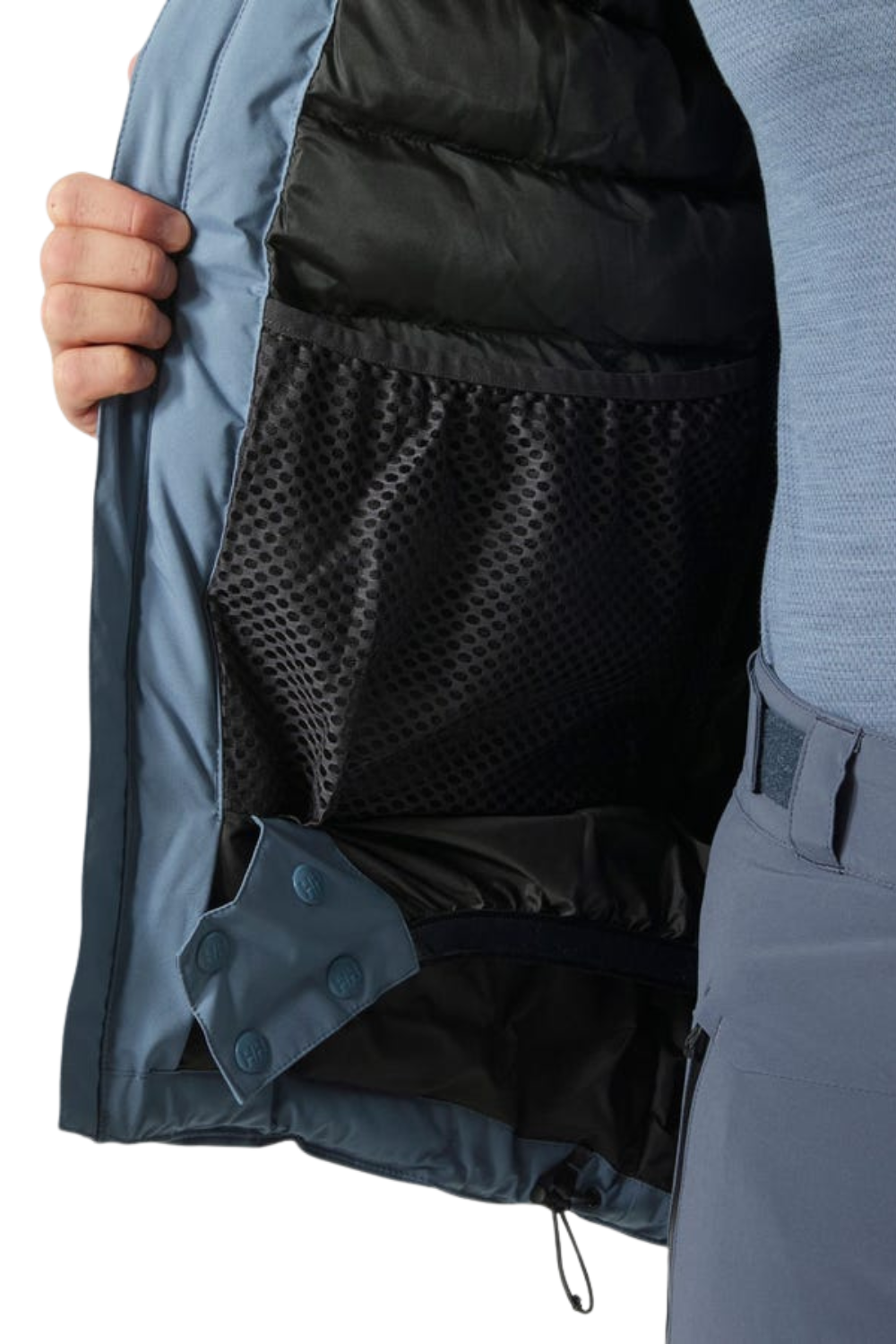 Helly Hansen Mens Swift Team Insulated Snow Jacket Washed Navy