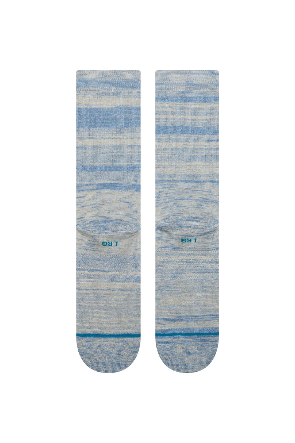 Stance Marled Crew Socks Grey/Blue