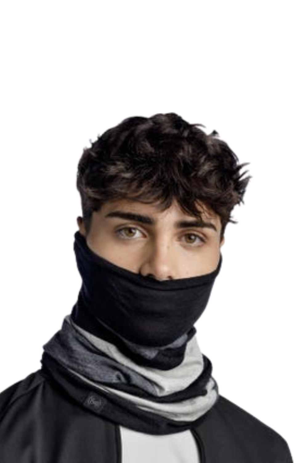 Buff Merino Move Multifunctional Neckwear Graphite