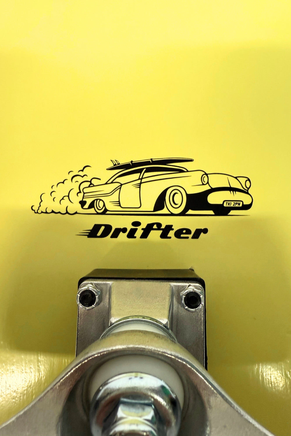 Tiki Drifter Surf Skate Acid Yellow
