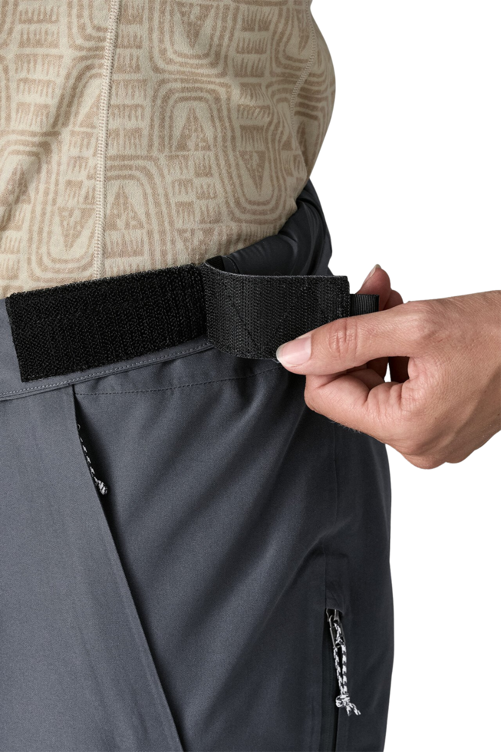 Patagonia Womens Insulated Powder Town Snow Pants Regular Smolder Blue