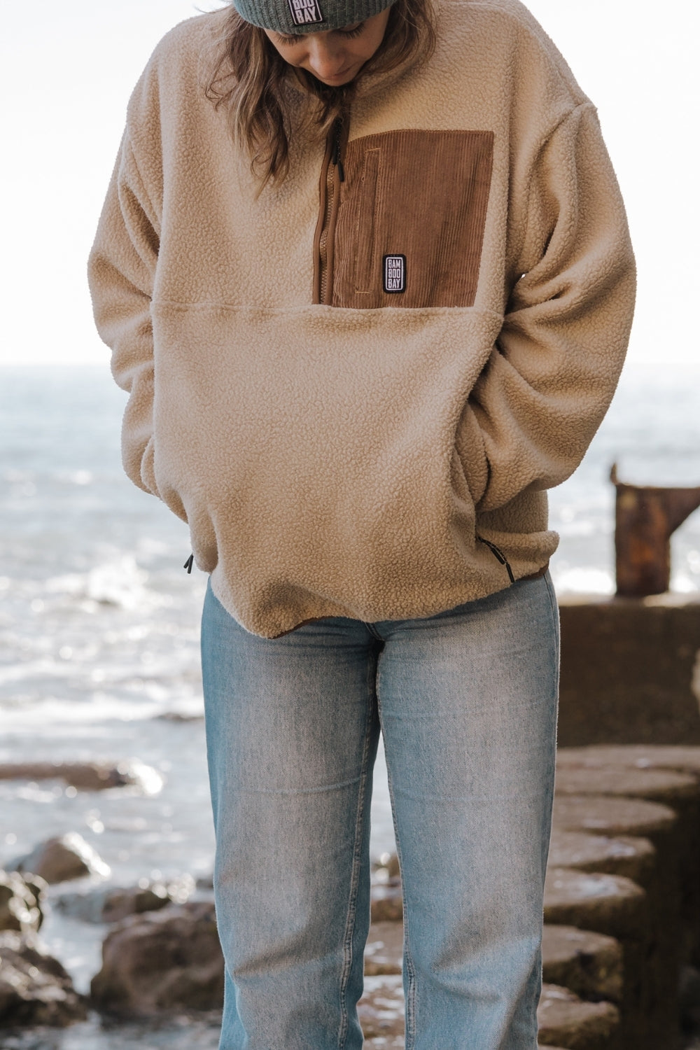 BamBooBay Boulder Fleece Natural