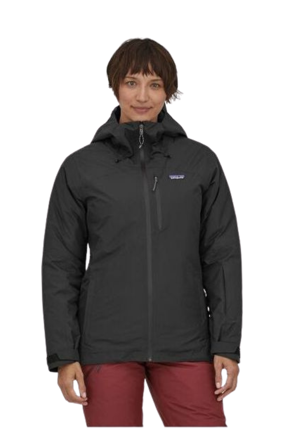 Patagonia Womens Insulated Powder Town Snow Jacket Black