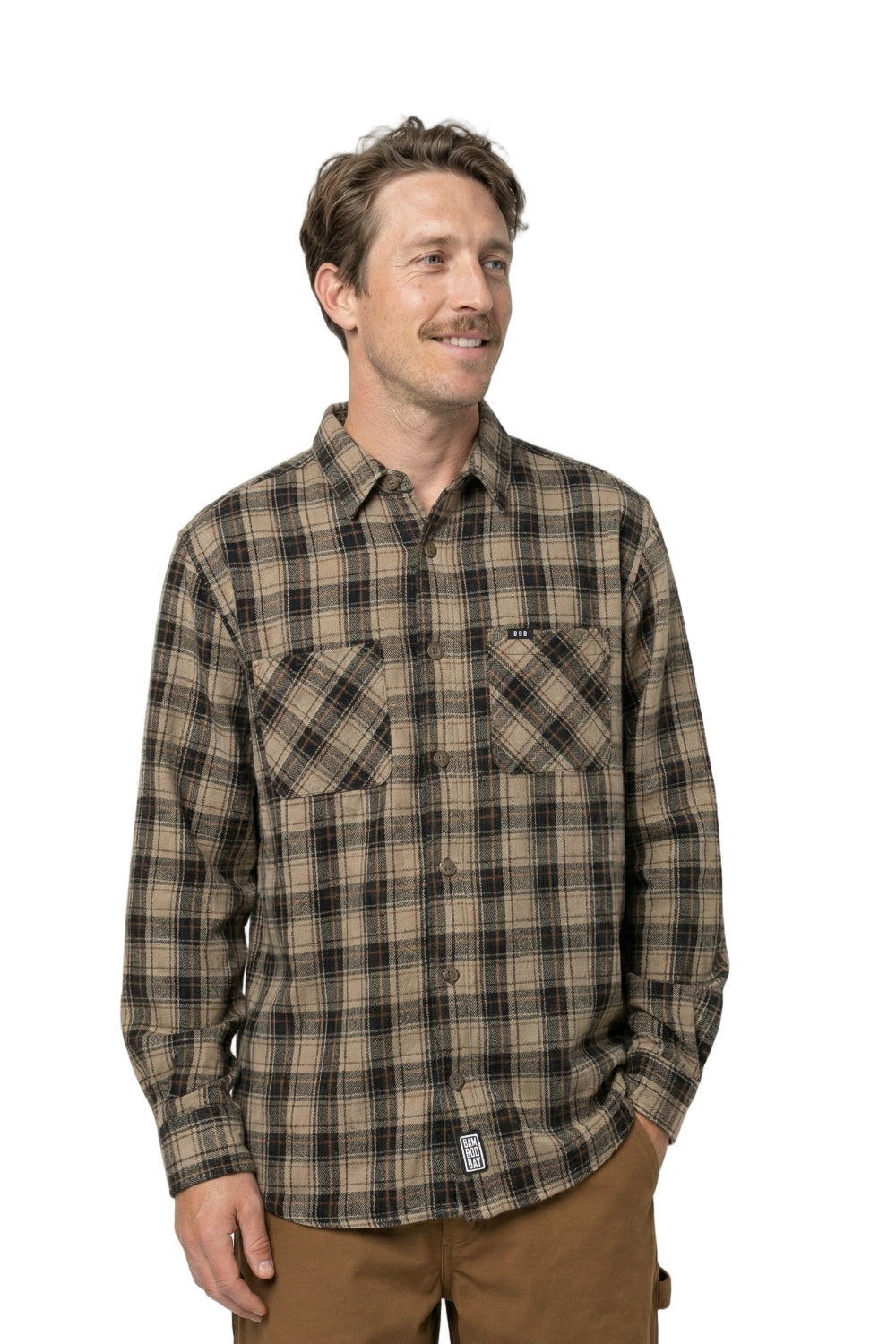 BamBooBay Sea To Sky Shirt Brown