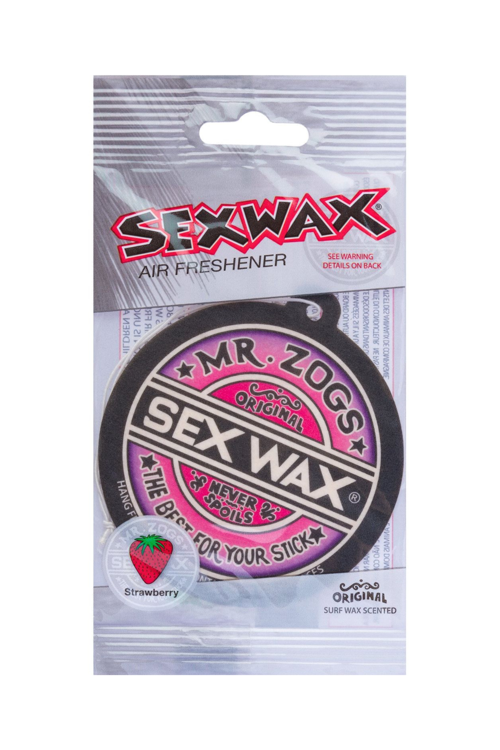 Mr Zogs Sex Wax Air Freshener Strawberry