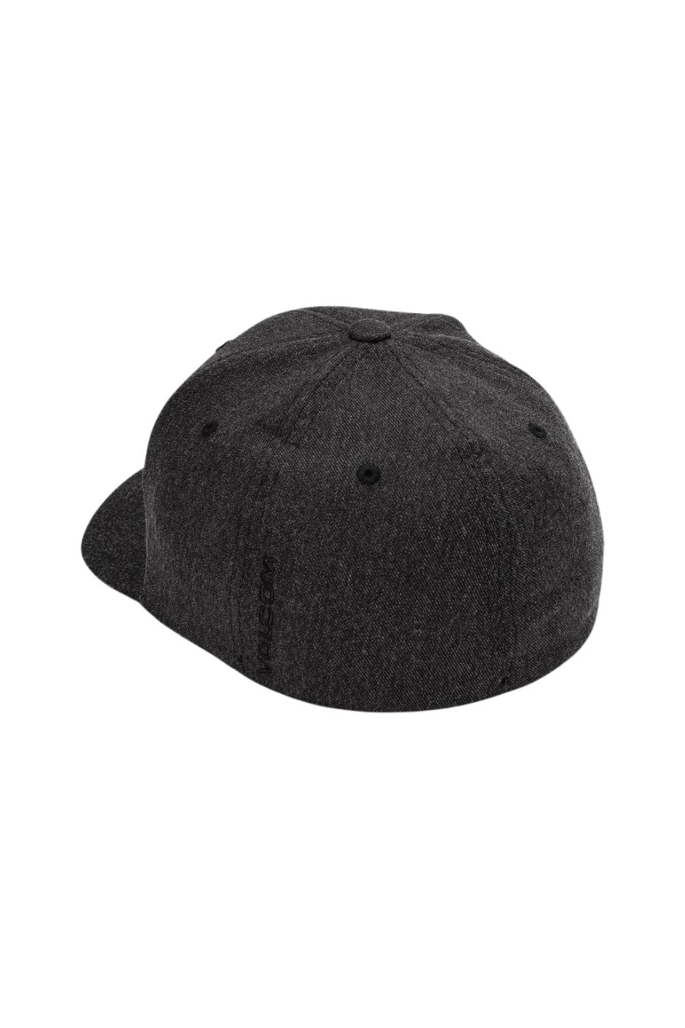 Volcom Full Stone Heather Mens Flexfit Cap Charcoal Heather