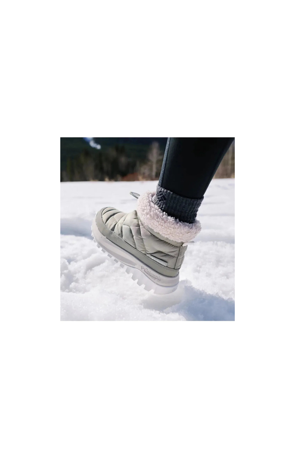 Columbia Snowtrot Shorty Boots Grey