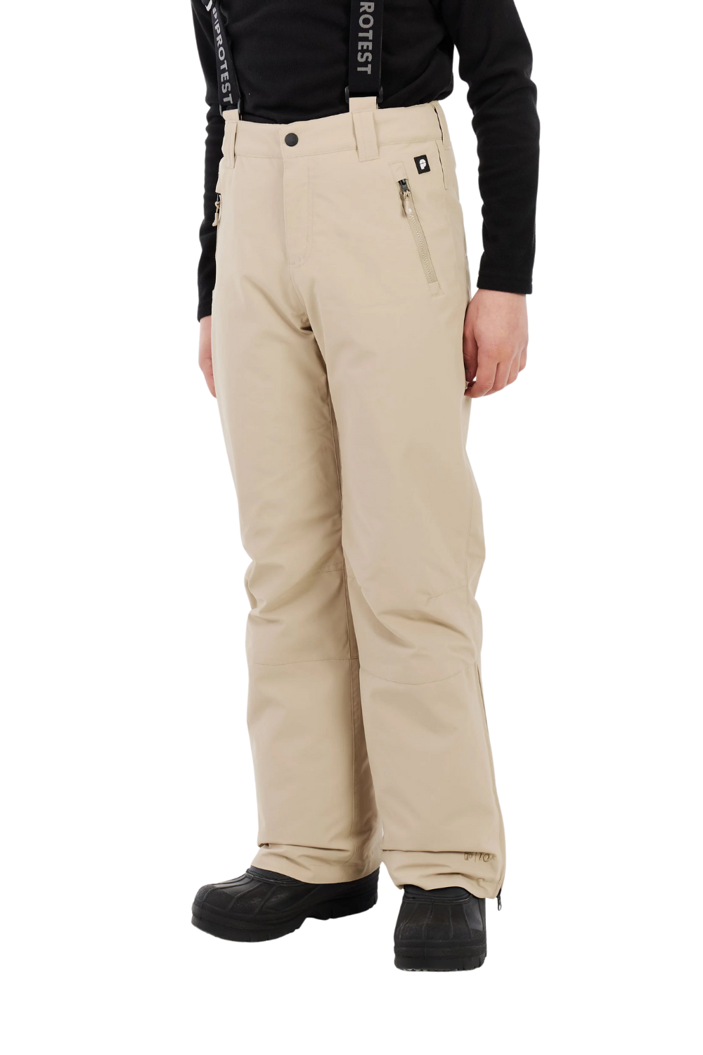 Protest Spikety Junior Snow Pants Bamboo Beige