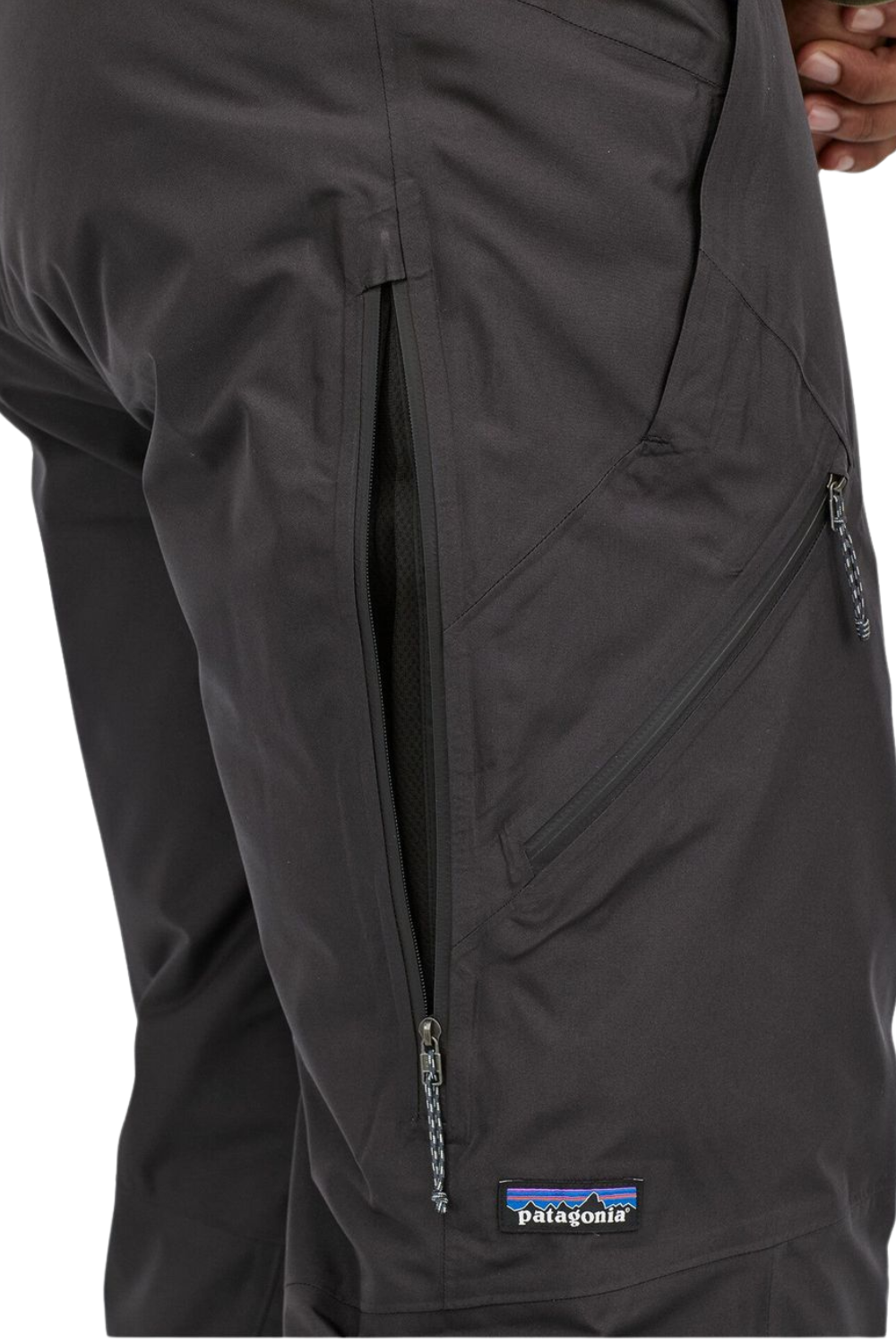 Patagonia Mens Insulated Powder Town Snow Pants Black