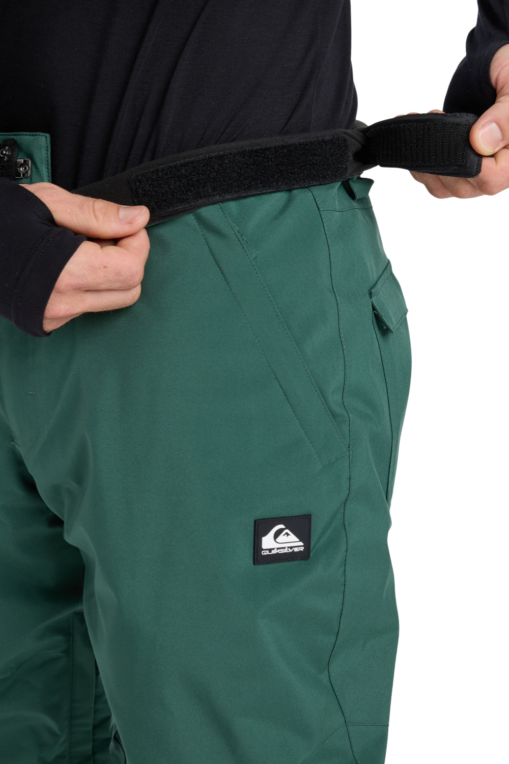 Quiksilver Mens Estate Technical Snow Pants Trekking Green