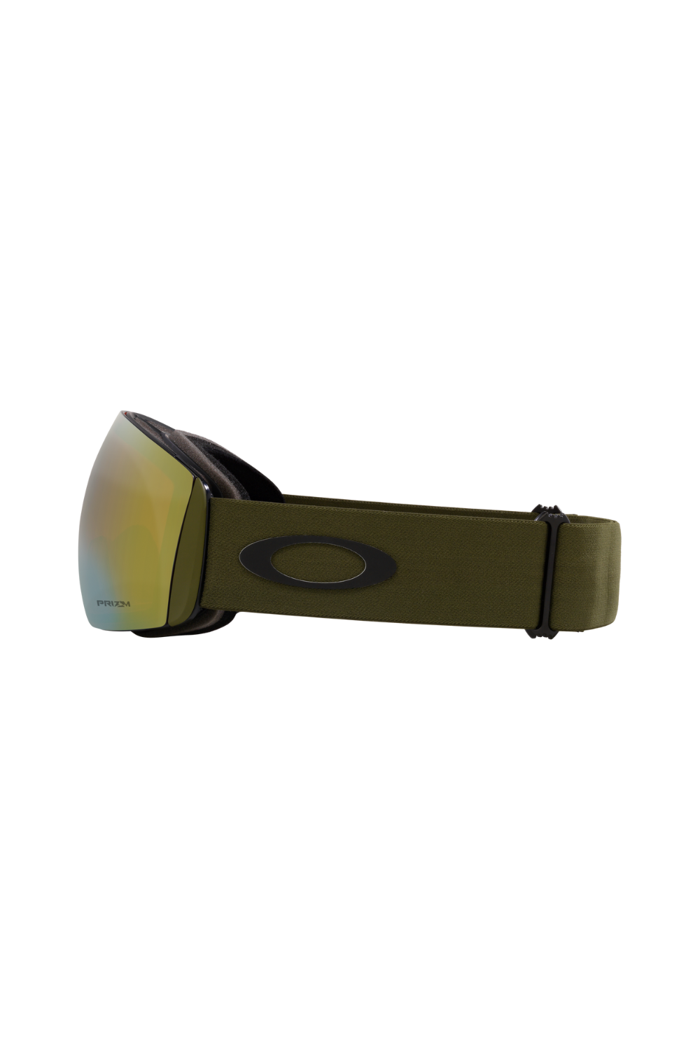 Oakley Flight Deck L Snow Goggles Prizm Sage Gold Iridium Lenses, Matte New Dark Brush Strap