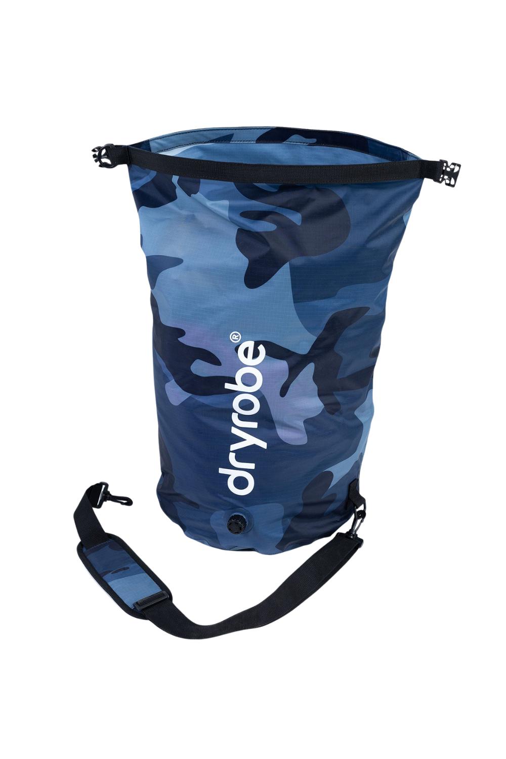 Dryrobe 33L Compression Travel Bag Blue Camouflage