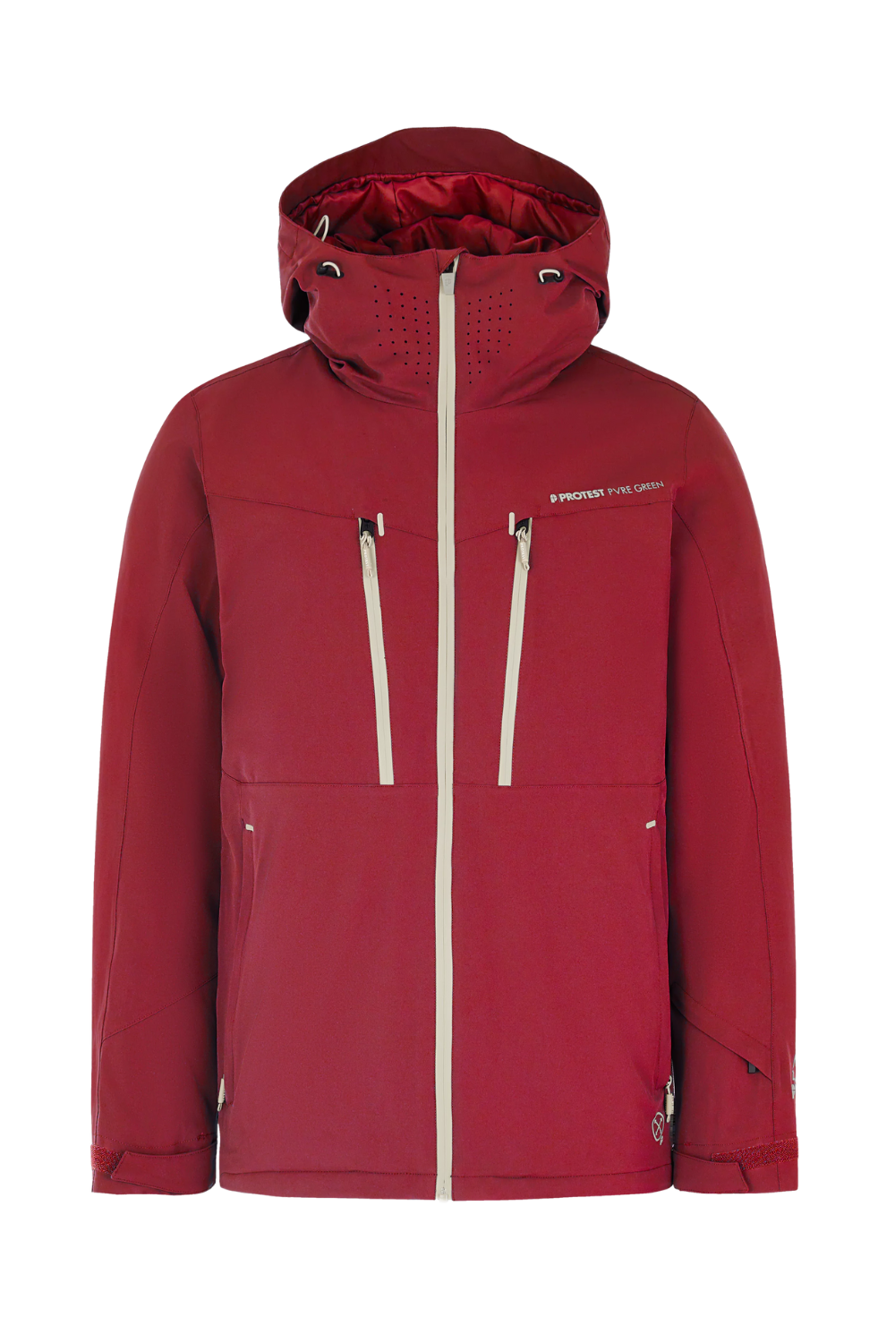Protest PRTTimothy Snow Jacket Velvet Red