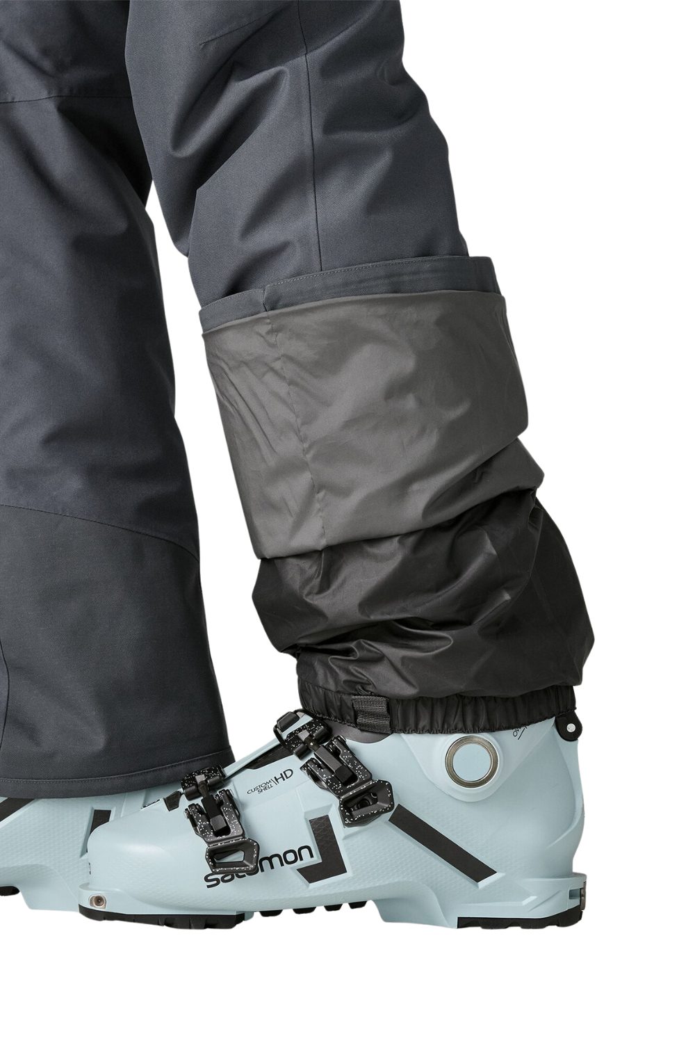 Patagonia Womens Insulated Powder Town Snow Pants Regular Smolder Blue