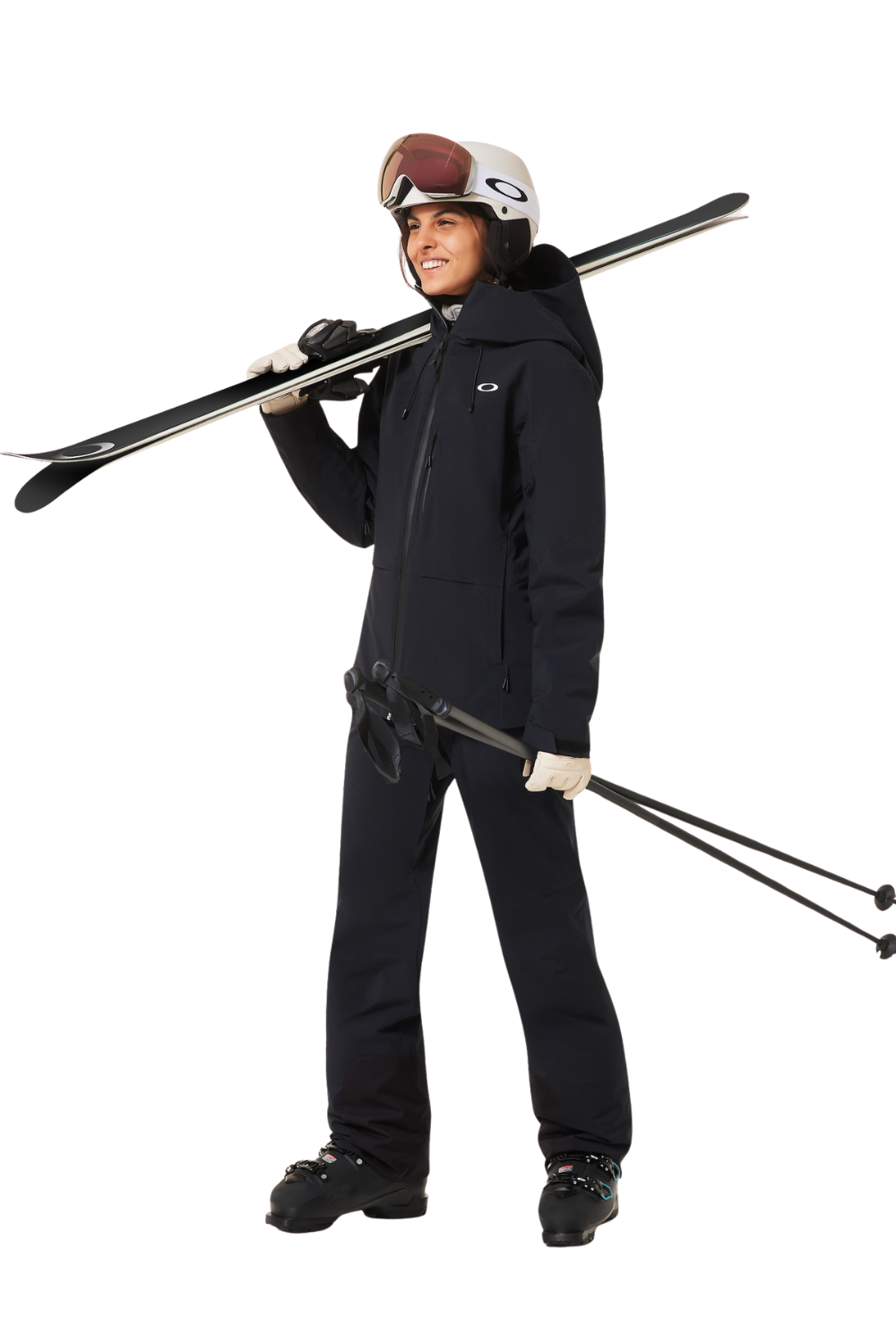 Oakley Womens Canopy Insulated Snow Jacket Blackout