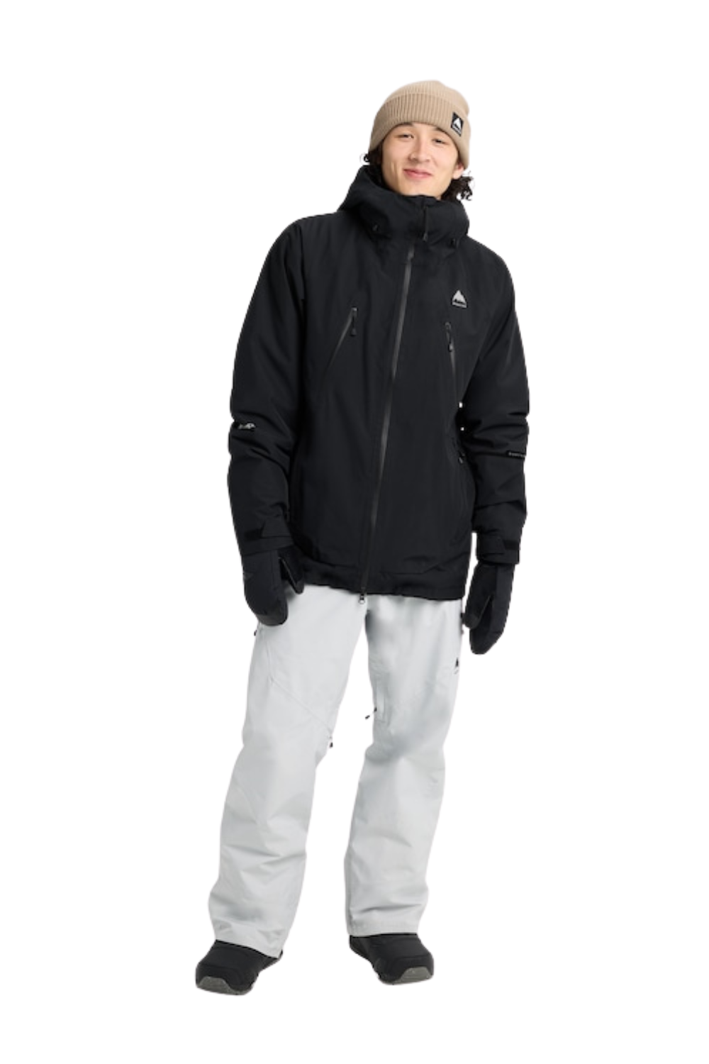 Burton Mens Reserve Gore-Tex 2L Insulated Snow Jacket True Black