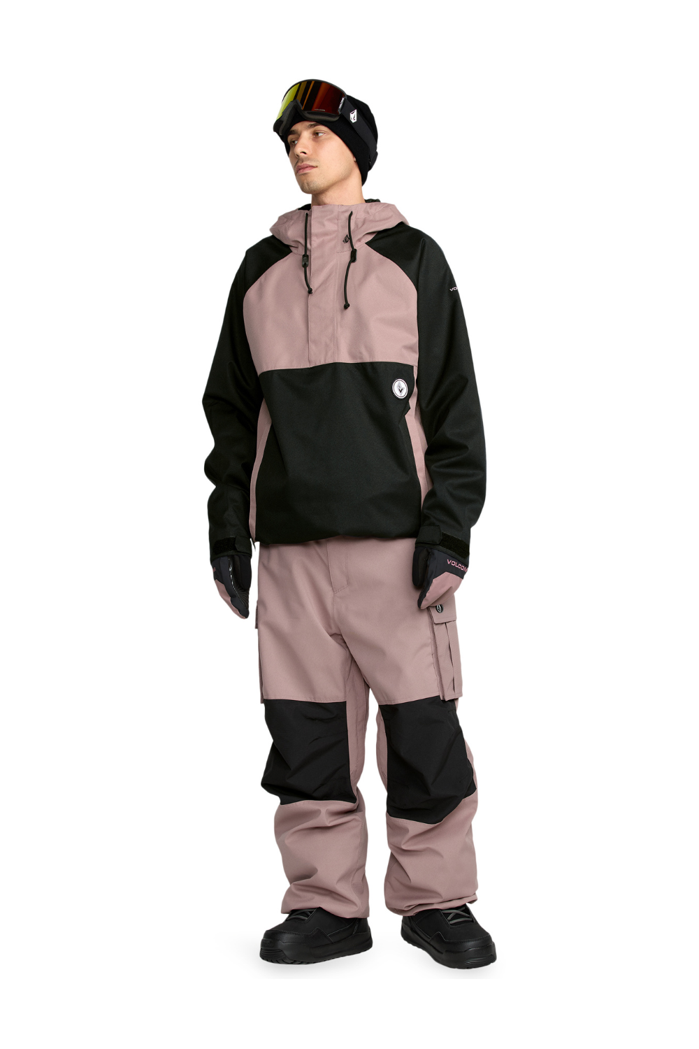 Volcom NWRK Baggy Snow Trousers Mauve