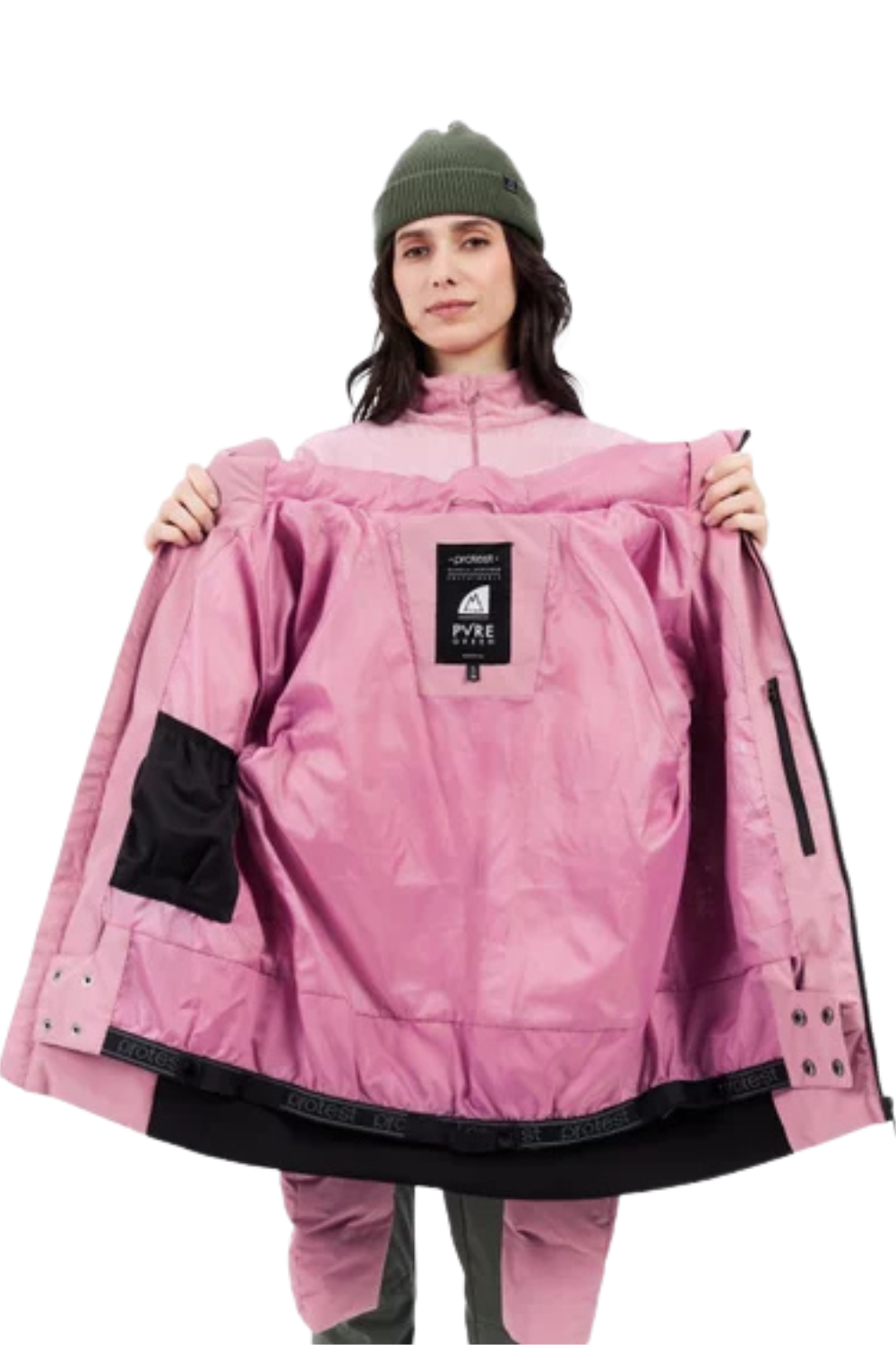 Protest PRTAlysumi Snow Jacket Vintage Pink