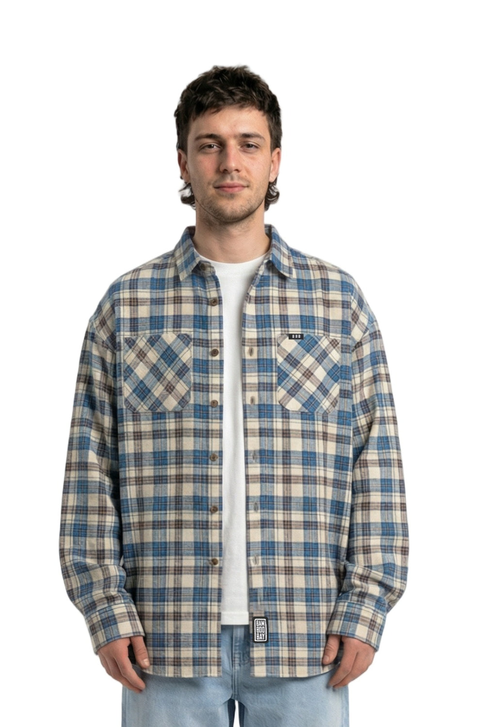 BamBooBay Sea To Sky Shirt Blue