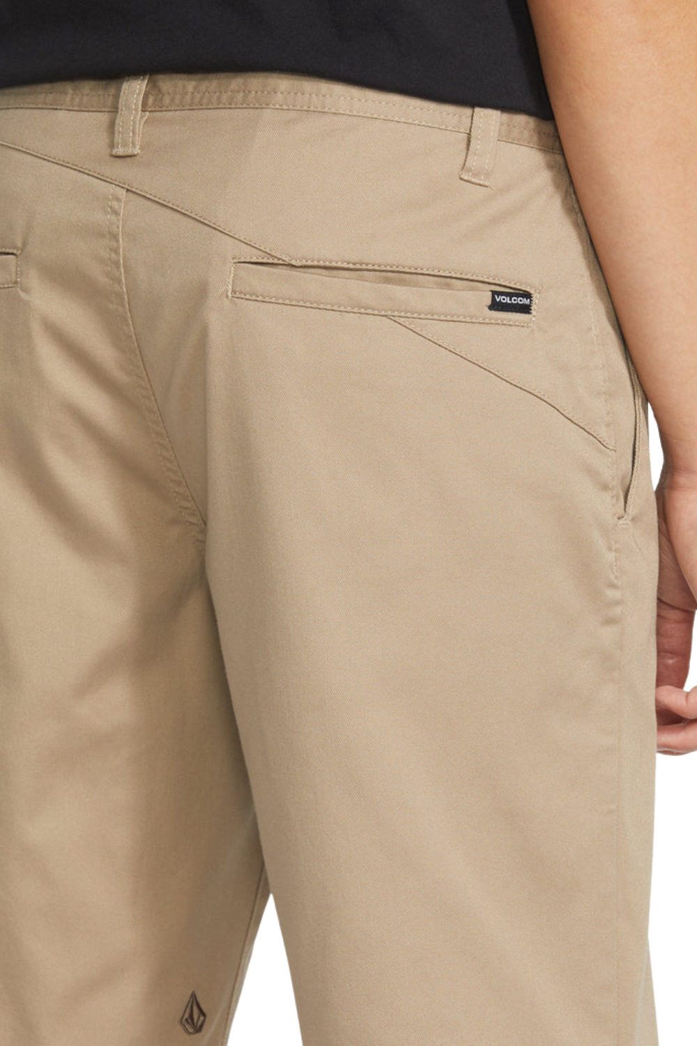 Volcom Frickin Modern Stretch Mens 21" Shorts Khaki