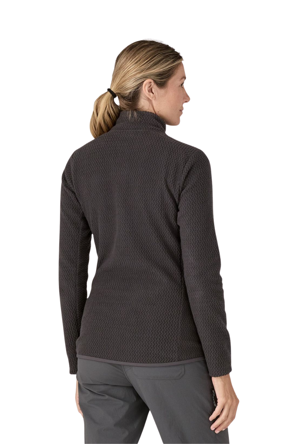 Patagonia Womens R1 Air Zip Neck Fleece Black
