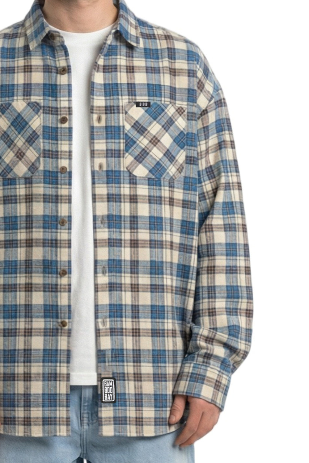 BamBooBay Sea To Sky Shirt Blue