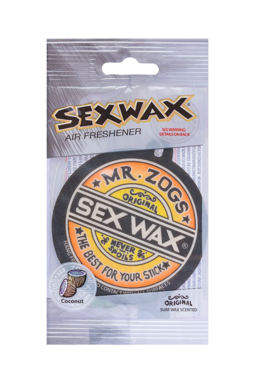 Mr Zogs Sex Wax Air Freshener Coconut