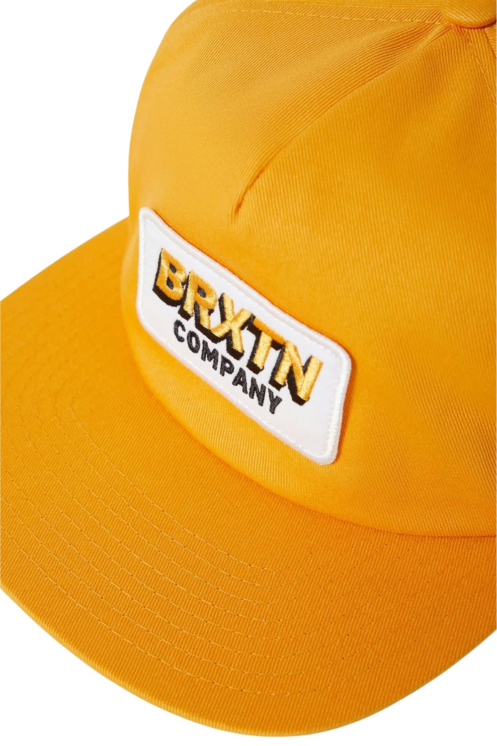 Brixton Payment Medium Profile Snapback Cap Spruce Yellow