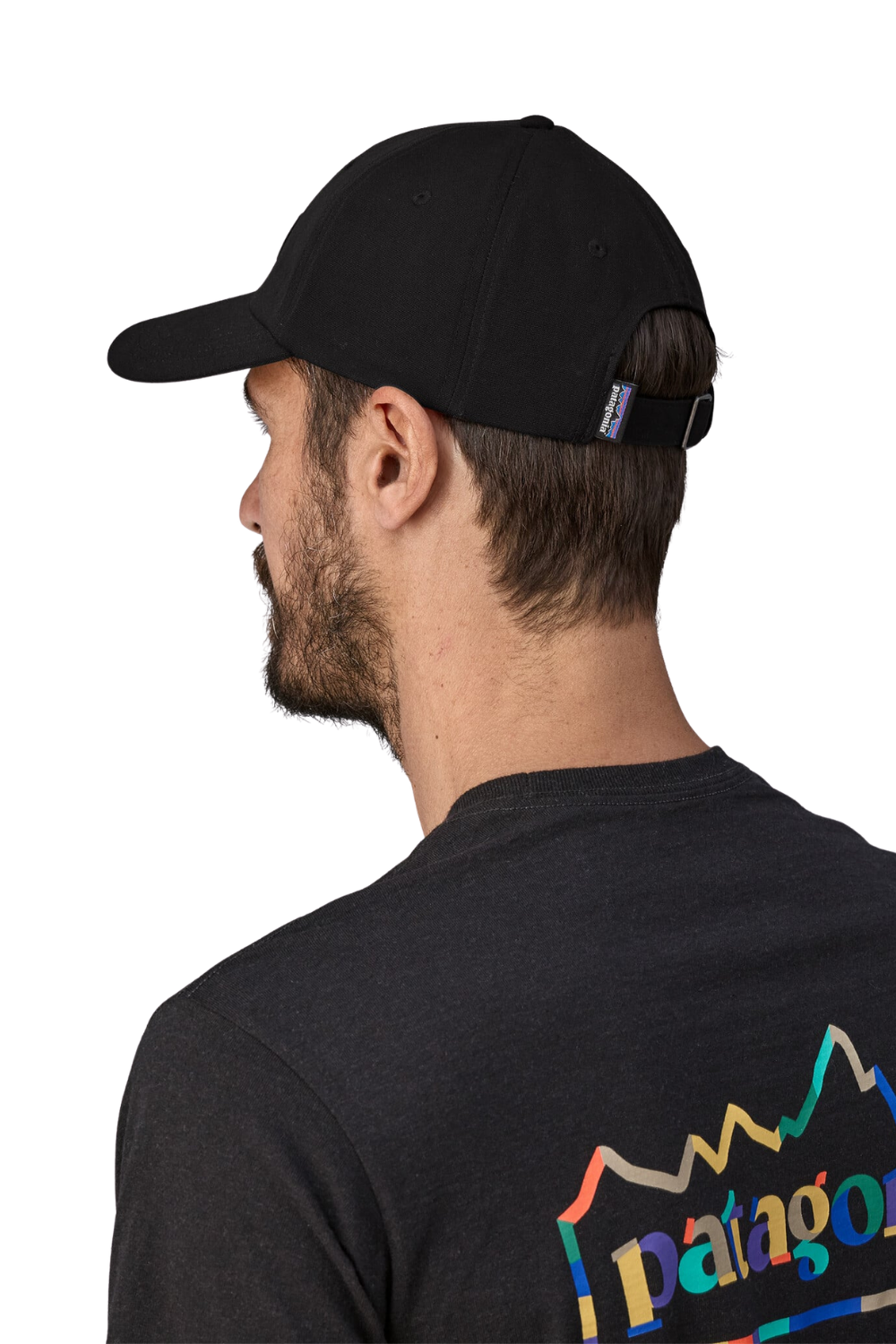 Patagonia P-6 Label Trad Cap Black