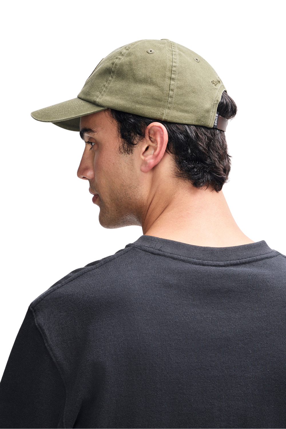 Deus Pill Logo Dad Cap Pine Green