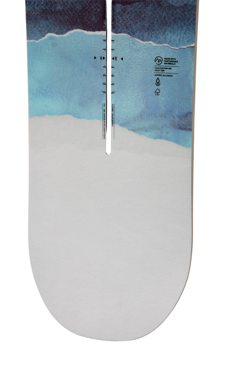 Burton Cultivator Flat Top Snowboard Watercolor