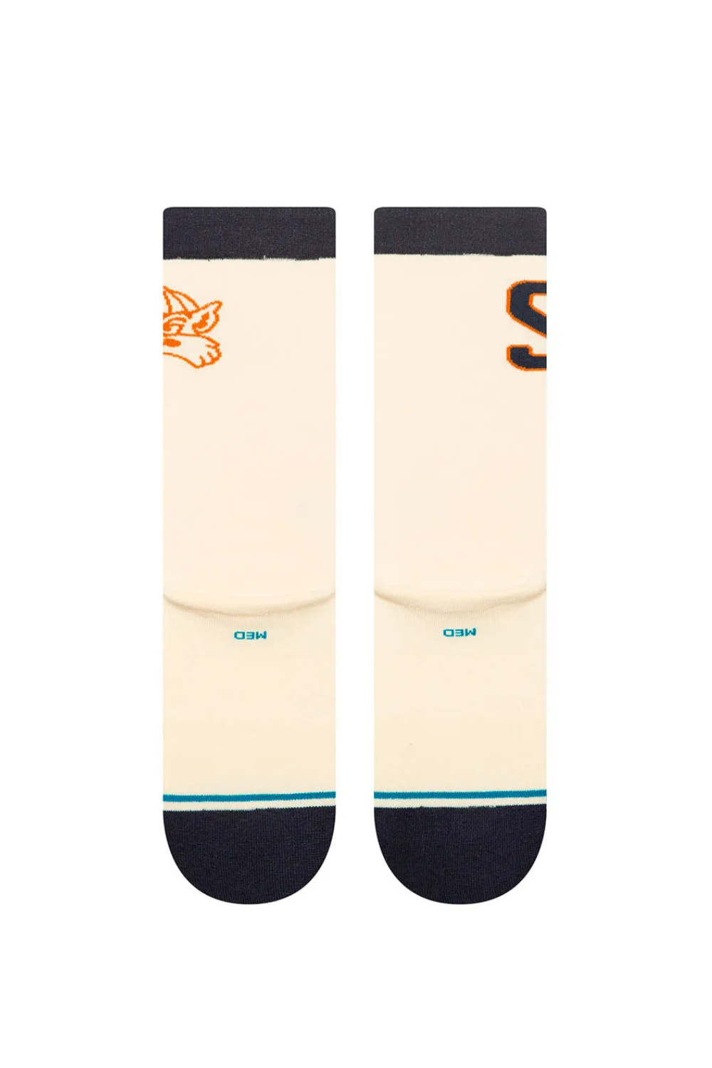 Stance Coyote Varsity Crew Socks Canvas