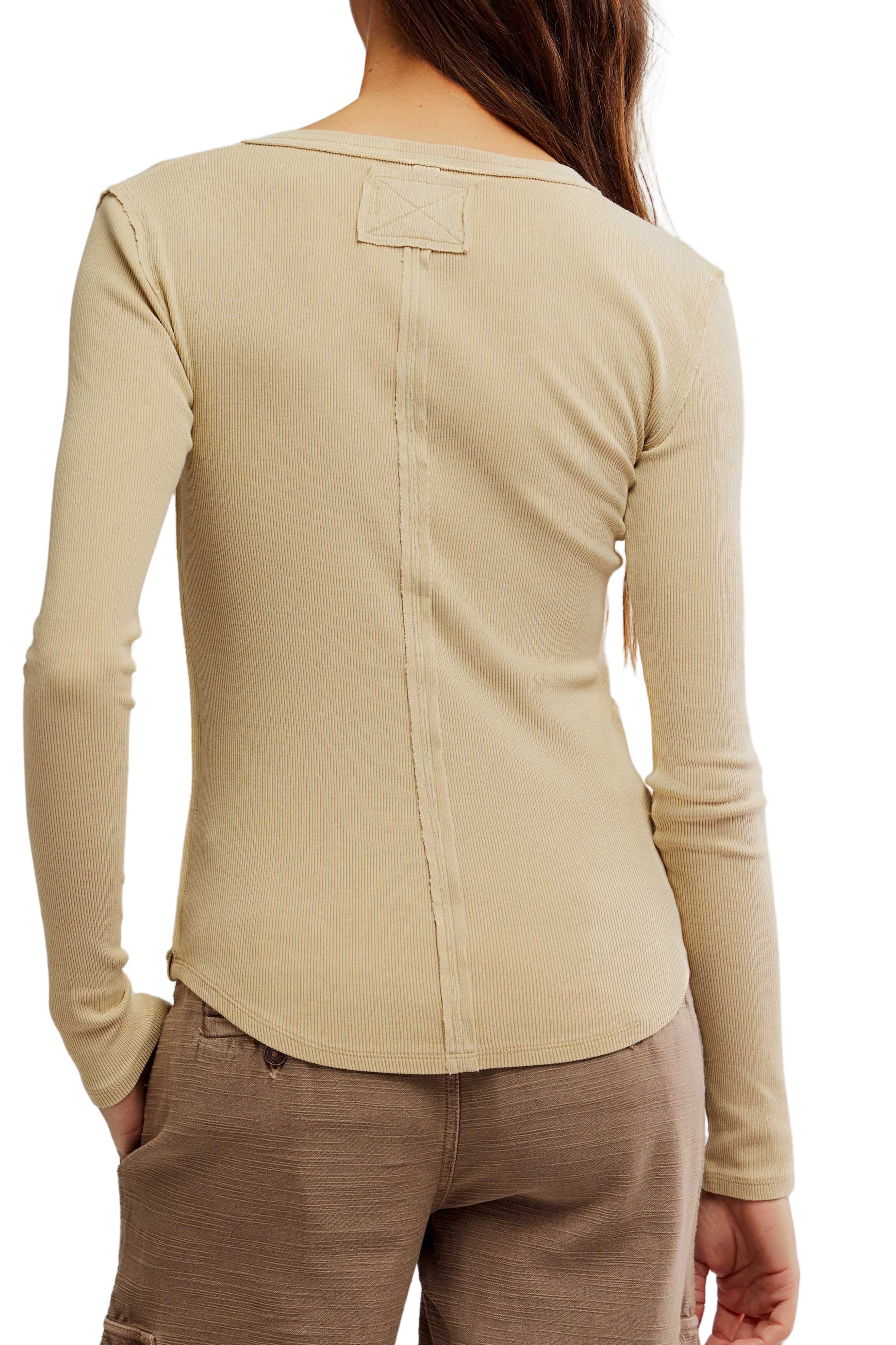 Free people Jamie Henley Top Khaki