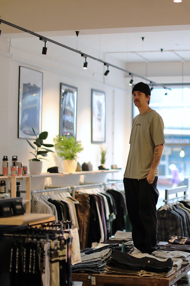 BamBooBay Hold Fast T-Shirt Light Olive Pistachio